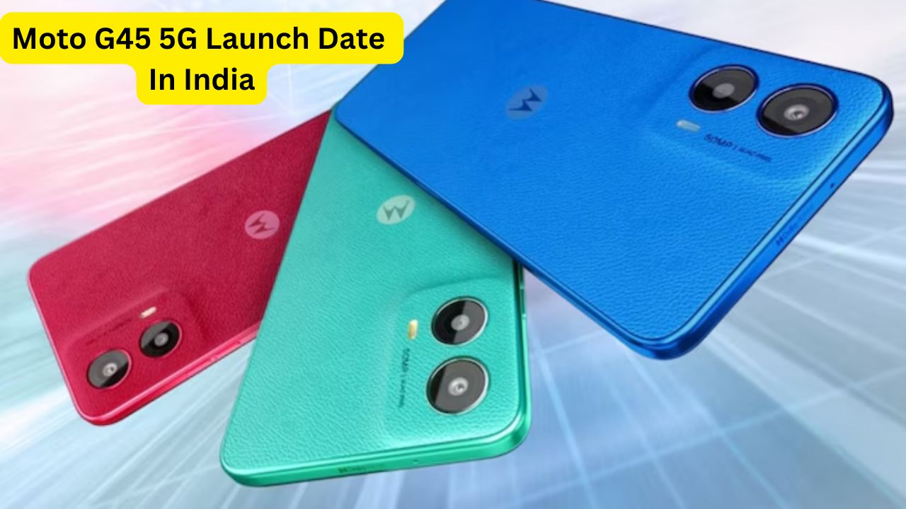 Moto G45 5G Launch Date In India