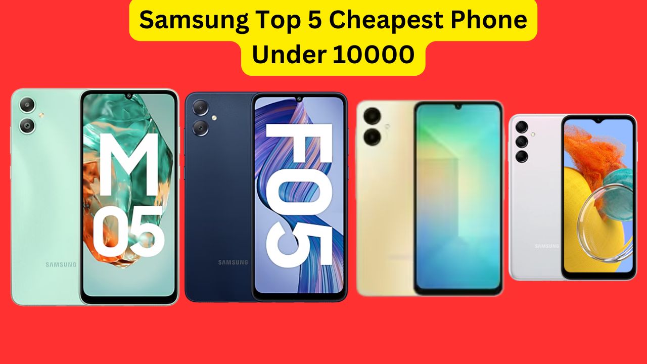 Samsung Top 5 Cheapest Phone Under 10000