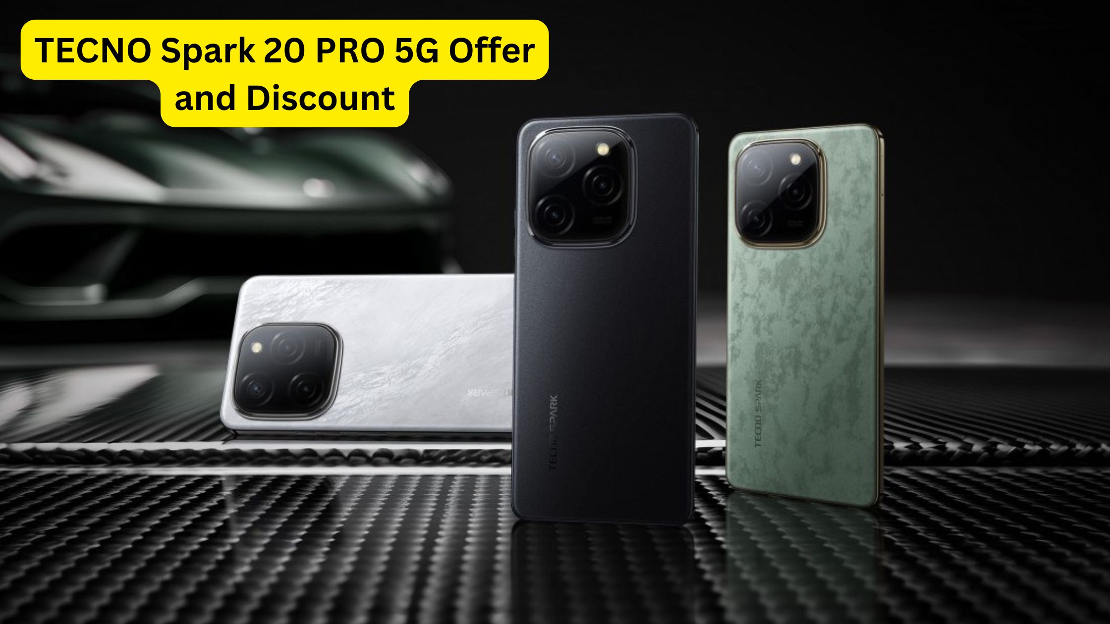 TECNO Spark 20 PRO 5G Offer and Discount